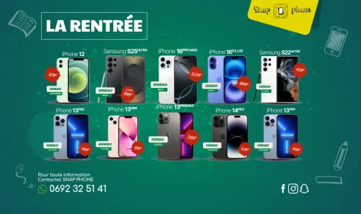 Offres Spéciales Rentrée