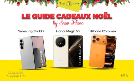 Les smartphones haut de gamme continuent d’évoluer et repoussent les limites de la technologie. , Le Tampon, Snap Phone