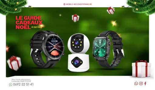 🎄 Noël approche… et si vous offriez de la technologie ?, Le Tampon, Snap Phone