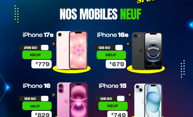 Offres Spéciales - Nos mobiles neufs, Le Tampon, Snap Phone